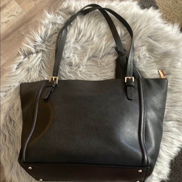 EUC - Kate Spade Large Black Tote Bag - Picture 2 of 8